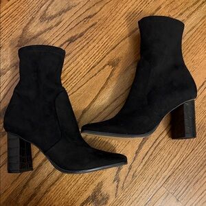 Dolce Vita Black Heeled Boots